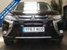 USED 2017 67 MITSUBISHI OUTLANDER 2.0 PHEV JURO 5d 200 BHP SAT NAV PART LEATHER INTERIOR VAT Q
