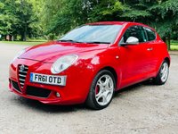USED 2011 61 ALFA ROMEO MITO 1.6 JTDM-2 DISTINCTIVE 3d 120 BHP BLUETOOTH - CRUISE CONTROL - ALLOY WHEELS