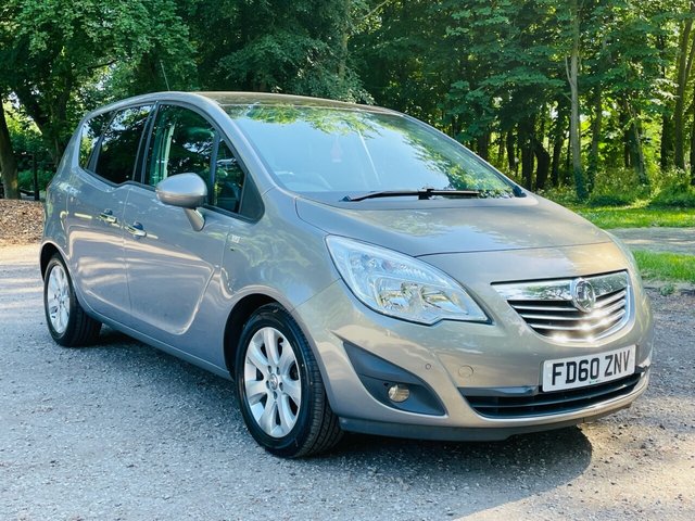 2011 60 Vauxhall Meriva 1.7 SE CDTI 5d 99 BHP