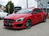 USED 2013 13 MERCEDES-BENZ CLA 2.1 CLA220 CDI AMG SPORT 4d 170 BHP Finished in JUPITER RED Metallic with contrasting Heated LEATHER SPORTS interior. This four door coupe is like a stylish mini CLS. It has a big boot and high tech safety features inc Front and Rear Park Sensors. Other features inc Rear View Camera, B/TOOTH, &pound;30 ROAD TAX, Alloys, Heated Leather, Cruise and much more.Dealers Serviced at 6273 miles, 8507 miles, 15121 miles, MOT due 21/6/2022.