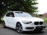 USED 2013 13 BMW 1 SERIES 2.0 116D SPORT 5d 114 BHP DRIVES SUPERB 50 MPG VGC