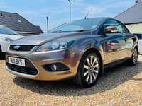 USED 2011 11 FORD FOCUS 2.0 CC2 2d 144 BHP FSH Example with Electric Roof & DAB Stereo