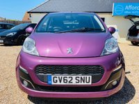 USED 2013 62 PEUGEOT 107 1.0 ALLURE 5d 68 BHP Blue Tooth & Air Con + Zero &pound;0 Road Tax to Pay