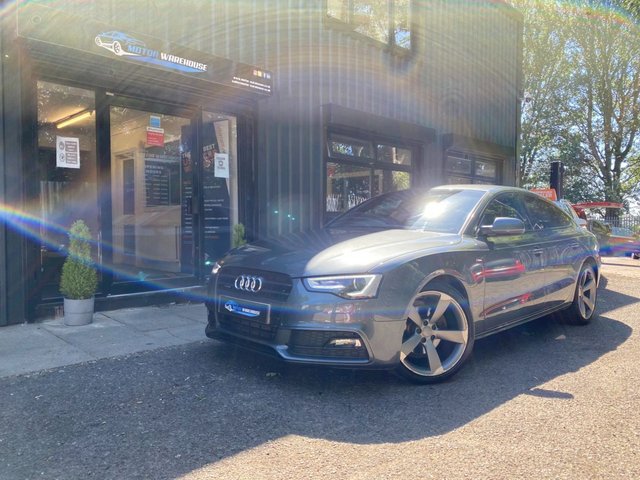 2013 63 Audi A5 2.0 SPORTBACK TDI QUATTRO BLACK EDITION S/S 5d 175 BHP