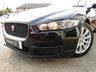 USED 2016 16 JAGUAR XE 2.0 SE 4d 178 BHP Finished in EBONY BLACK with contrasting DARK GREY interior. This XE stands out from the competition with its swooping, handsome looks. It is one of the best in its class for its drive, comfort, and practicallity. Features include ONLY &pound;20 ROAD TAX, Sat Nav, DAB, B/Tooth, Cruise, Front and Rear Park Sensors. This is a fantastic family saloon car thats smart inside and sporty to drive. Hatfields Wakefield Jaguar Dealer serviced at 21638 miles, 43291 miles, 62785 miles and 72000 miles on arrival