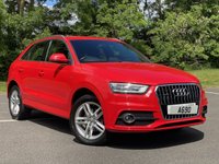 USED 2014 64 AUDI Q3 2.0 TDI QUATTRO S LINE 5d 175 BHP 4WD AUTO Quattro 4WDrive Xenon's DAB