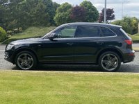 USED 2013 63 AUDI Q5 2.0 TDI QUATTRO S LINE PLUS START/STOP 5d 148 BHP 4WD Full Leather Sat Nav DAB Radio