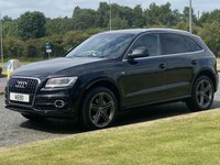 USED 2013 63 AUDI Q5 2.0 TDI QUATTRO S LINE PLUS START/STOP 5d 148 BHP 4WD Full Leather Sat Nav DAB Radio