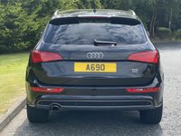 USED 2013 63 AUDI Q5 2.0 TDI QUATTRO S LINE PLUS START/STOP 5d 148 BHP 4WD Full Leather Sat Nav DAB Radio