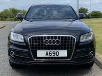 USED 2013 63 AUDI Q5 2.0 TDI QUATTRO S LINE PLUS START/STOP 5d 148 BHP 4WD Full Leather Sat Nav DAB Radio