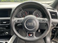 USED 2013 63 AUDI Q5 2.0 TDI QUATTRO S LINE PLUS START/STOP 5d 148 BHP 4WD Full Leather Sat Nav DAB Radio