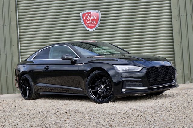 2018 18 Audi A5 Quattro S Line 2.0 TDI S Tronic 2dr ( 190 bhp )