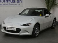 USED 2019 19 MAZDA MX-5 1.5 SE PLUS 2d 131 BHP STUNNING EXAMPLE ONE OWNER SERVICE HISTORY FREE 12 MONTHS GOLD WARRANTY