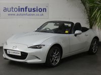 USED 2019 19 MAZDA MX-5 1.5 SE PLUS 2d 131 BHP STUNNING EXAMPLE ONE OWNER SERVICE HISTORY FREE 12 MONTHS GOLD WARRANTY