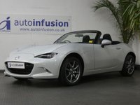 USED 2019 19 MAZDA MX-5 1.5 SE PLUS 2d 131 BHP STUNNING EXAMPLE ONE OWNER SERVICE HISTORY FREE 12 MONTHS GOLD WARRANTY