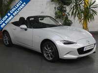 USED 2019 19 MAZDA MX-5 1.5 SE PLUS 2d 131 BHP STUNNING EXAMPLE ONE OWNER SERVICE HISTORY FREE 12 MONTHS GOLD WARRANTY
