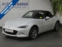 USED 2019 19 MAZDA MX-5 1.5 SE PLUS 2d 131 BHP STUNNING EXAMPLE ONE OWNER SERVICE HISTORY FREE 12 MONTHS GOLD WARRANTY