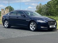 USED 2016 16 JAGUAR XF 2.0 PORTFOLIO 4d 177 BHP Ivory Heated/Memory Leather