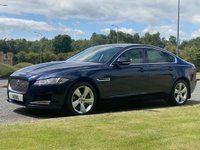 USED 2016 16 JAGUAR XF 2.0 PORTFOLIO 4d 177 BHP Ivory Heated/Memory Leather
