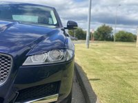 USED 2016 16 JAGUAR XF 2.0 PORTFOLIO 4d 177 BHP Ivory Heated/Memory Leather