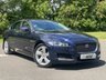 USED 2016 16 JAGUAR XF 2.0 PORTFOLIO 4d 177 BHP Ivory Heated/Memory Leather