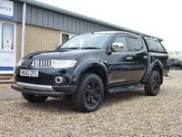 USED 2012 62 MITSUBISHI L200 2.5 DI-D 4X4 WARRIOR LB DCB 175 BHP www.suffolkcarcentre.co.uk - Located a Reydon