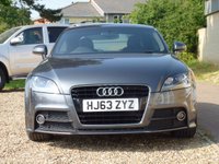 USED 2013 63 AUDI TT 1.8 TFSI S LINE 2d 158 BHP www.suffolkcarcentre.co.uk - Located a Reydon
