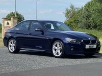 USED 2015 15 BMW 3 SERIES 3.0 330D XDRIVE M SPORT 4d 255 BHP AWD AUTO 4WDrive Full Coral Leather