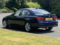 USED 2015 15 BMW 3 SERIES 3.0 330D XDRIVE M SPORT 4d 255 BHP AWD AUTO 4WDrive Full Coral Leather
