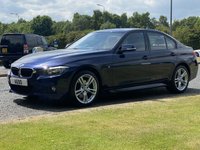 USED 2015 15 BMW 3 SERIES 3.0 330D XDRIVE M SPORT 4d 255 BHP AWD AUTO 4WDrive Full Coral Leather