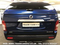 USED 2016 16 SSANGYONG KORANDO SPORTS RARE SSANGYONG KORANDO SPORT 2.0TD EXT AUTO DIESEL 4X4 PICKUP DOUBLE CAB EURO 6 FREE UK DELIVERY*VIDEO AVAILABLE* FINANCE ARRANGED* PART EX*HPI CLEAR