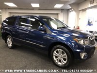 USED 2016 16 SSANGYONG KORANDO SPORTS RARE SSANGYONG KORANDO SPORT 2.0TD EXT AUTO DIESEL 4X4 PICKUP DOUBLE CAB EURO 6 FREE UK DELIVERY*VIDEO AVAILABLE* FINANCE ARRANGED* PART EX*HPI CLEAR