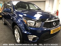 USED 2016 16 SSANGYONG KORANDO SPORTS RARE SSANGYONG KORANDO SPORT 2.0TD EXT AUTO DIESEL 4X4 PICKUP DOUBLE CAB EURO 6 FREE UK DELIVERY*VIDEO AVAILABLE* FINANCE ARRANGED* PART EX*HPI CLEAR