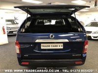 USED 2016 16 SSANGYONG KORANDO SPORTS RARE SSANGYONG KORANDO SPORT 2.0TD EXT AUTO DIESEL 4X4 PICKUP DOUBLE CAB EURO 6 FREE UK DELIVERY*VIDEO AVAILABLE* FINANCE ARRANGED* PART EX*HPI CLEAR