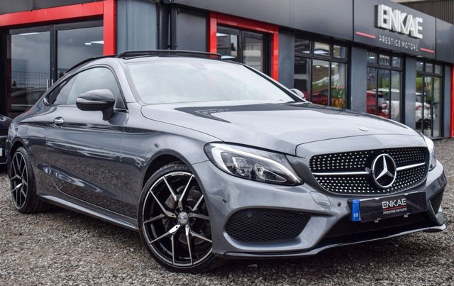 2018 18 Mercedes-Benz C Class 2.1 C 220 D AMG LINE PREMIUM 2d 168 BHP