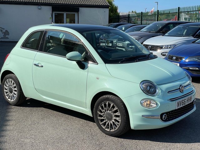 2016 66 Fiat 500 1.2 LOUNGE 3d 69 BHP