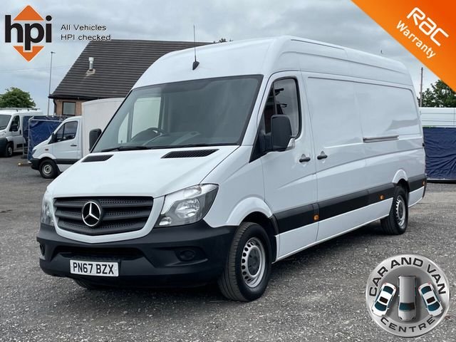 2017 67 Mercedes-Benz Sprinter 2.1 314 CDI 140 BHP EURO 6 LWB FACELIFT
