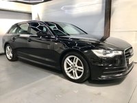 USED 2013 63 AUDI A6 2.0 AVANT TDI S LINE 5d 175 BHP Over &pound;5000 Factory Fit Extras!