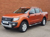 USED 2015 15 FORD RANGER 3.2 WILDTRAK 4X4 DCB TDCI 4d 197 BHP 1 OWNER, HUGE SPEC