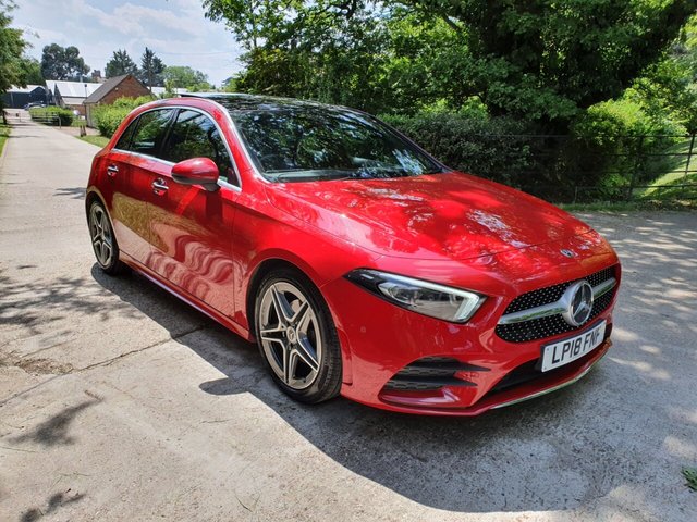 2018 18 Mercedes-Benz A-Class 1.5 A 180 D AMG LINE PREMIUM PLUS 5d 114 BHP