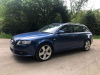 USED 2007 56 AUDI A4 3.0 TDI QUATTRO DPF S LINE 5d 229 BHP ZERO DEPOSIT FINANCE AVAILABLE
