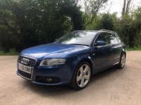 USED 2007 56 AUDI A4 3.0 TDI QUATTRO DPF S LINE 5d 229 BHP ZERO DEPOSIT FINANCE AVAILABLE
