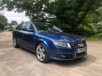 USED 2007 56 AUDI A4 3.0 TDI QUATTRO DPF S LINE 5d 229 BHP ZERO DEPOSIT FINANCE AVAILABLE