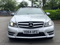 USED 2014 64 MERCEDES-BENZ C CLASS 2.1 C220 CDI AMG SPORT EDITION PREMIUM PLUS 2d 168 BHP 