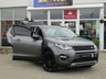 USED 2015 15 LAND ROVER DISCOVERY SPORT 2.2 SD4 HSE 5d 190 BHP Finished in CORRIS GREY METALLIC wirth contrasting EBONY HEATED LEATHER. This Discovery Sport is practical, incredible off road and a comfy SUV that has 7 Seats that will swallow your family and luggage. FEATURES include Panoramic Glass Roof, Electric Rear Boot, Heated Leather, Sat Nav, 18" ALLOYS, Reversing Camera, Park sensors and much more. LOOKERS LAND ROVER DEALER serviced at 8 miles, 14144 miles, 38197 miles and just serviced at 92541 miles by EMC.