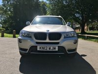 USED 2012 12 BMW X3 2.0 XDRIVE20D SE 5d 181 BHP A 1 Owner Car With Full Service History And Great Specification !