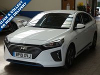 USED 2019 19 HYUNDAI IONIQ 1.6 PREMIUM SE 5d 140 BHP SAT NAV LEATHER HEATED SEATS VAT Q