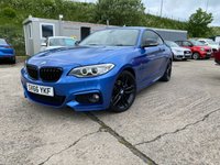USED 2016 66 BMW 2 SERIES 2.0 220I M SPORT 2d 181 BHP 