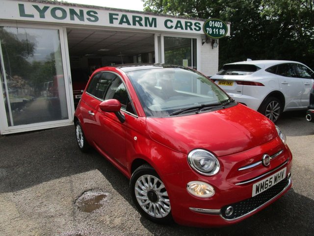 2015 65 Fiat 500 1.2 LOUNGE 3d 69 BHP NEW SHAPE