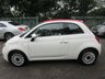 USED 2017 17 FIAT 500C 0.9 TWINAIR CONVERTIBLE  LOUNGE 3d 85 BHP NEW SHAPE *7